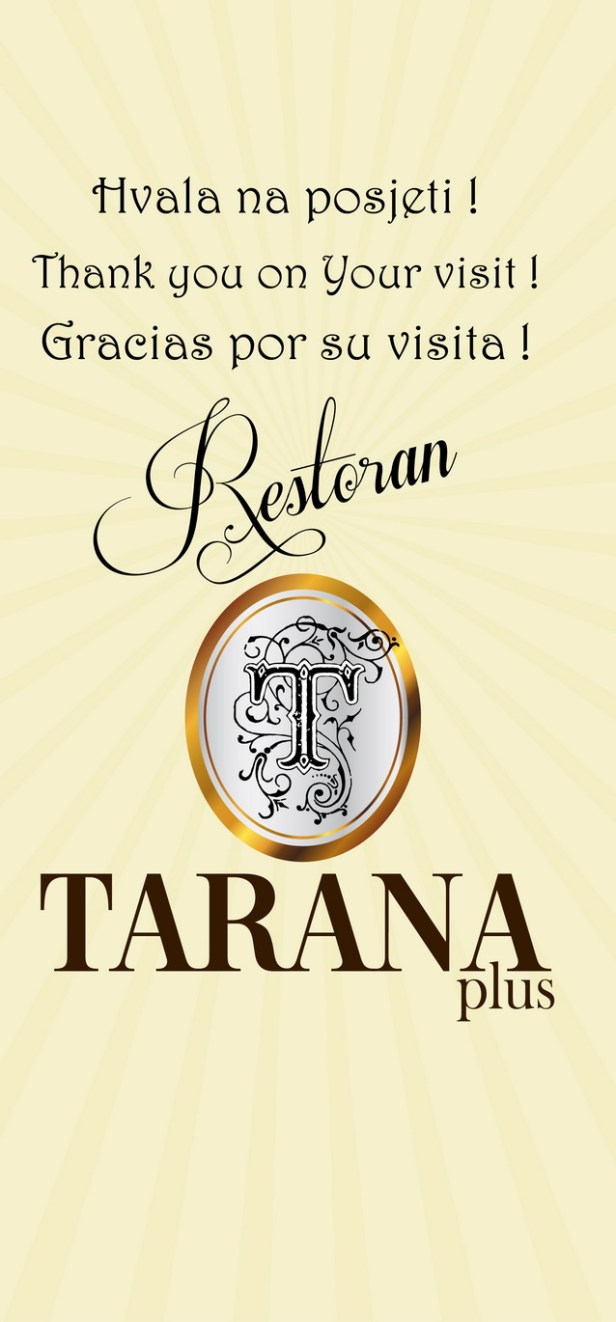 TREBINJE INFO RESTORAN TARANA PLUS
