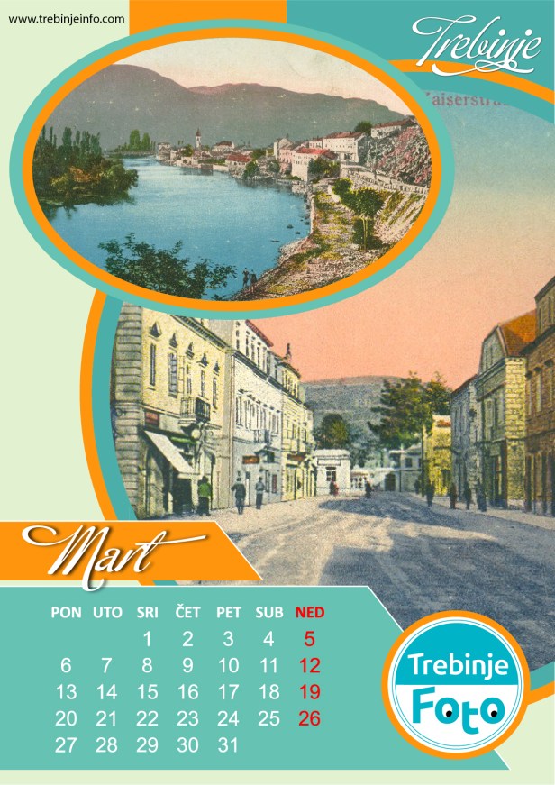 Poklon Kalendar Trebinja 2017 trebinjeinfo