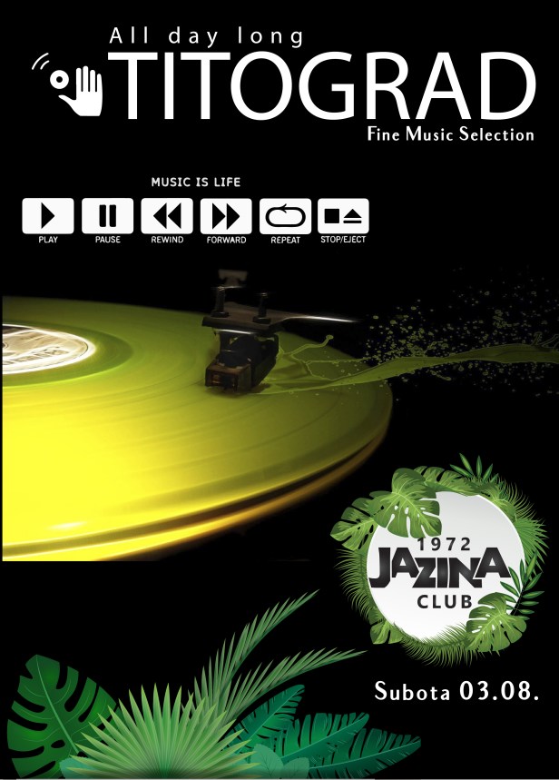 PLAKAT JAZINA mUSIC IS A LIFE-01