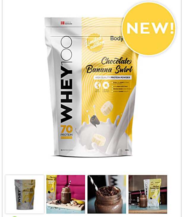 NOVO - Whey 100 okus Čokolada Banana